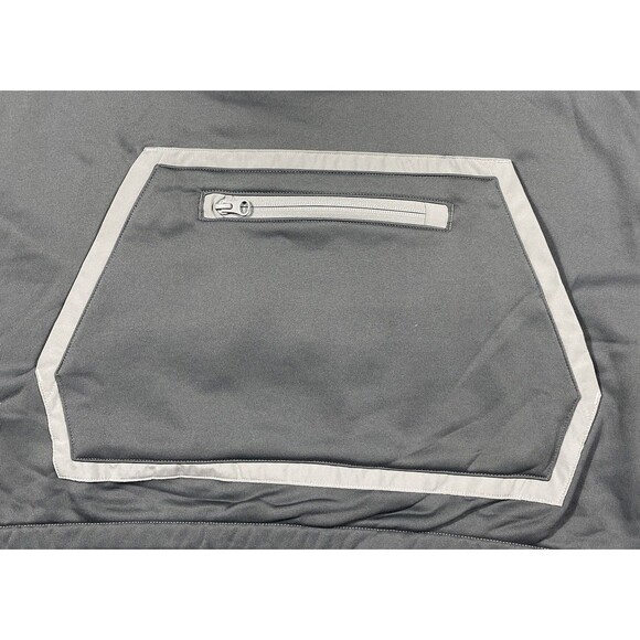 Adidas Miami Hurricanes Hoodie Gray Size XL Zip Front Pocket NWOT - Picture 6 of 11